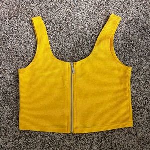 American Eagle zip up tank